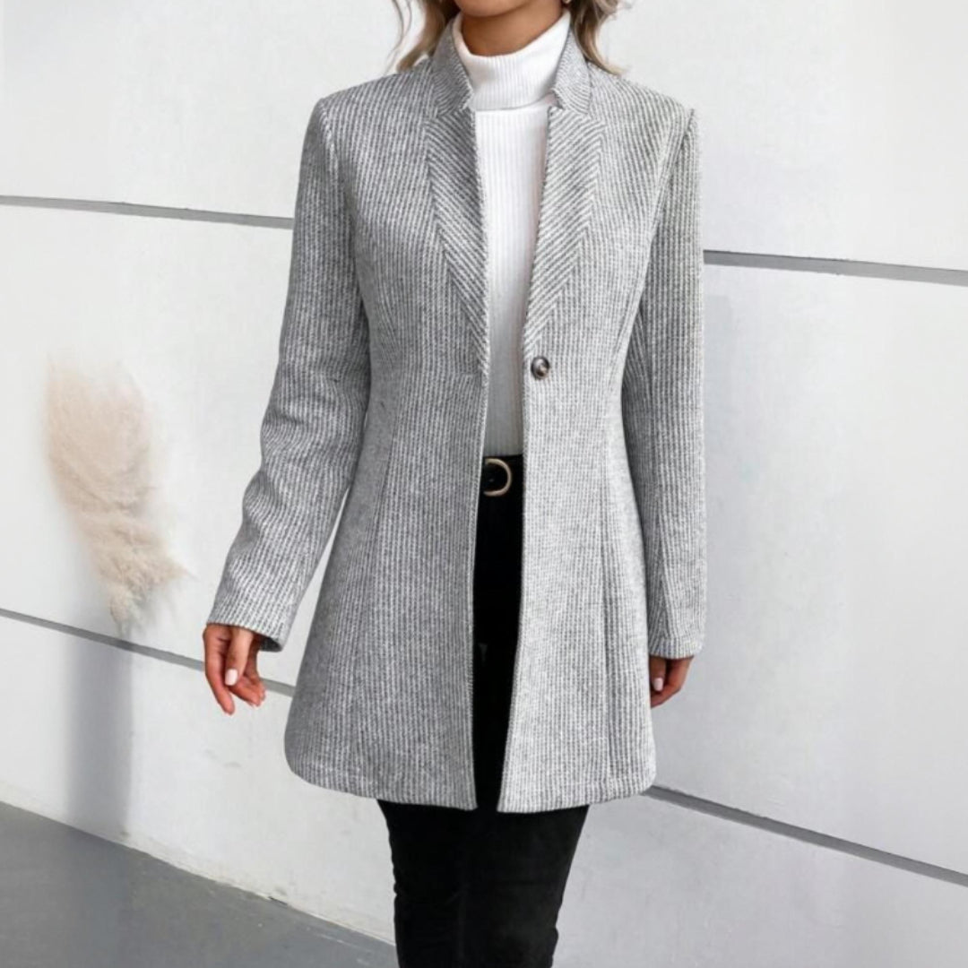 The Marina Long Sleeve Coat: Elegance and Warmth Combined