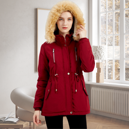 Gritta – Warm Cotton Hooded Jacket