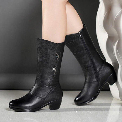 Benedetta – High Boots with Side Zipper