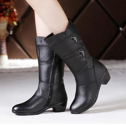 Benedetta – High Boots with Side Zipper