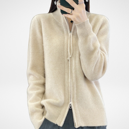 Bertha | Cardigan with zipper