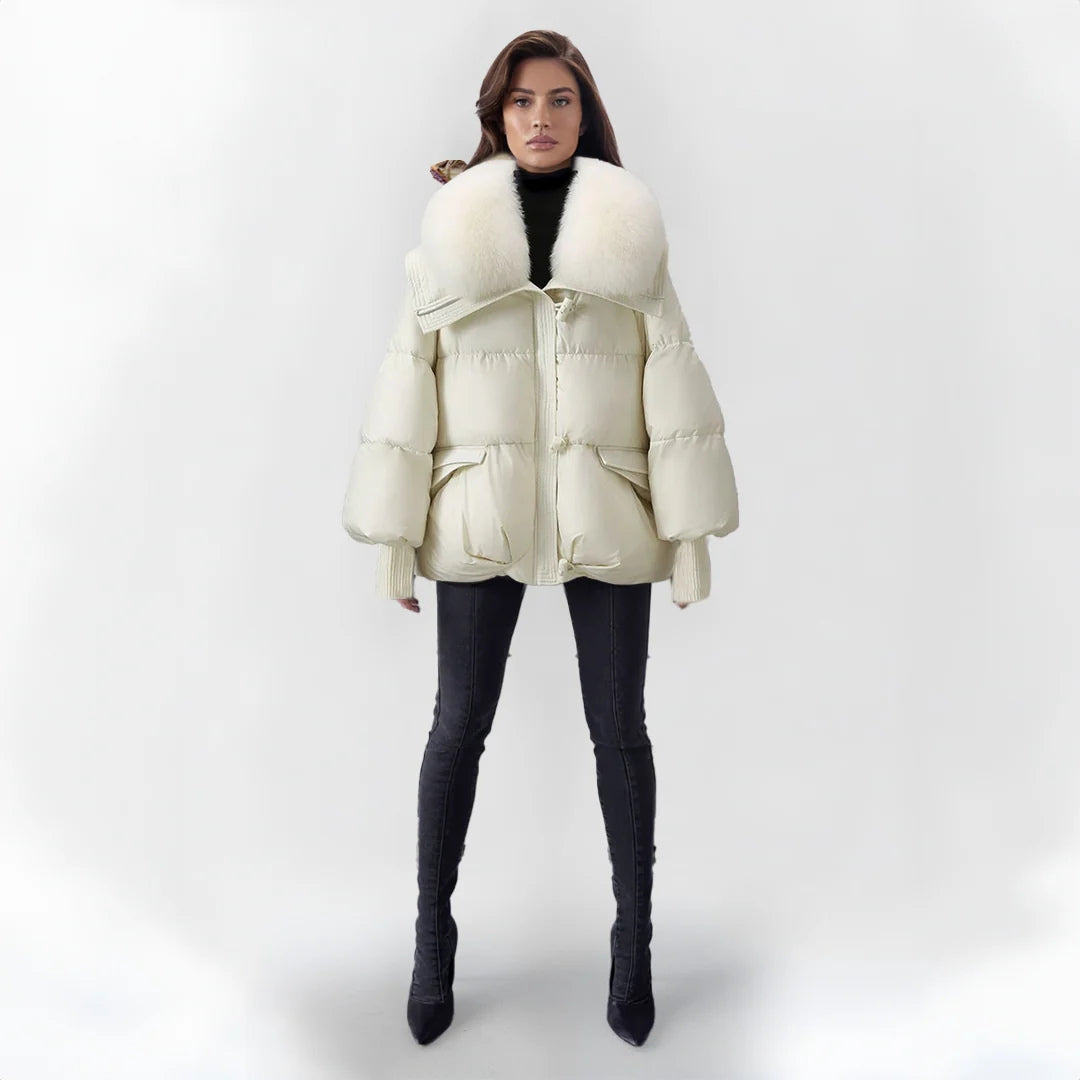 Maya | Stylish Winter Coat with Luxury Details