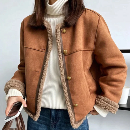 Fiona – Warm Shearling Jacket