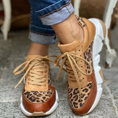 Femke | Comfortable leopard sneakers