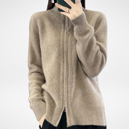 Bertha | Cardigan with zipper