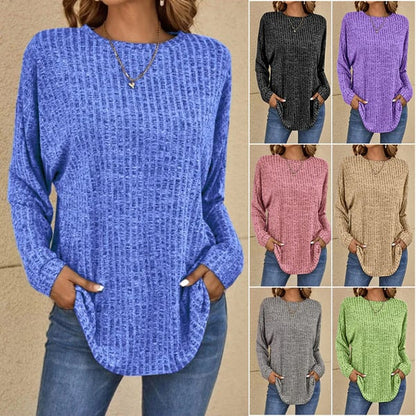 Chrissy - Casual Long Sleeve Top