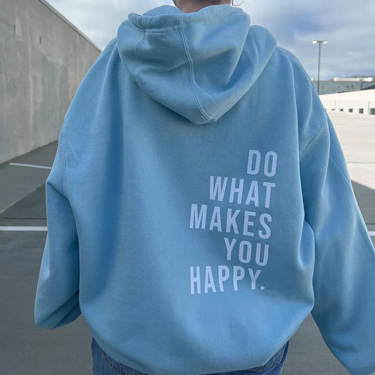 Faye – Stylish Hoodie with Lettering