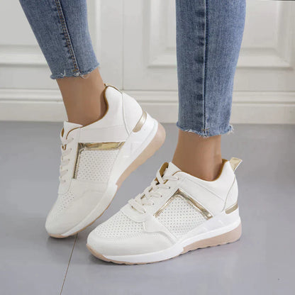 Maja - Comfortable sneakers with high heel