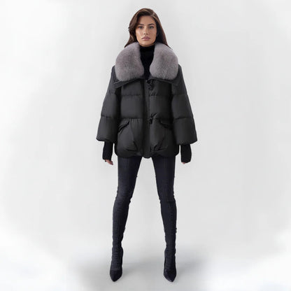 Maya | Stylish Winter Coat with Luxury Details