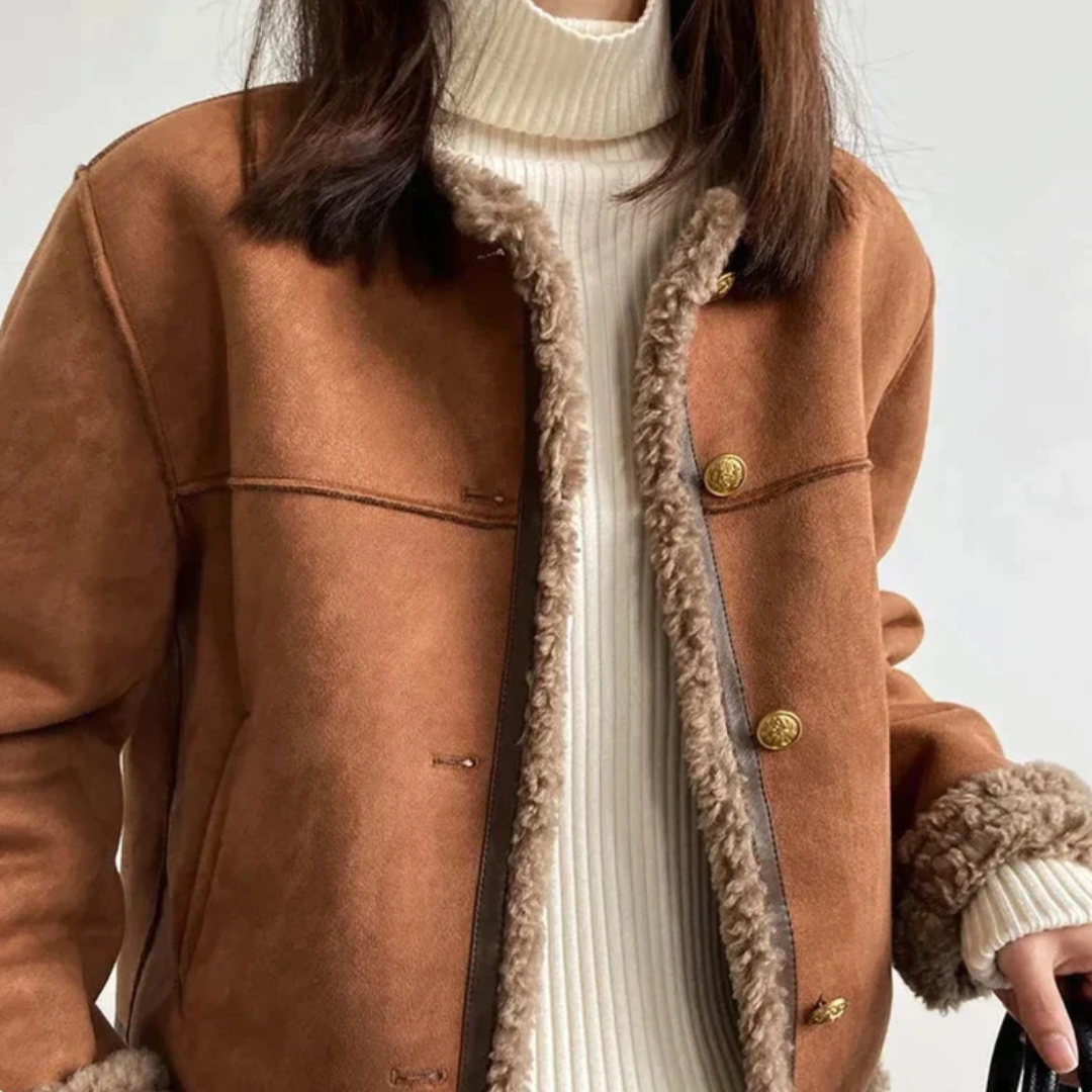 Fiona – Warm Shearling Jacket