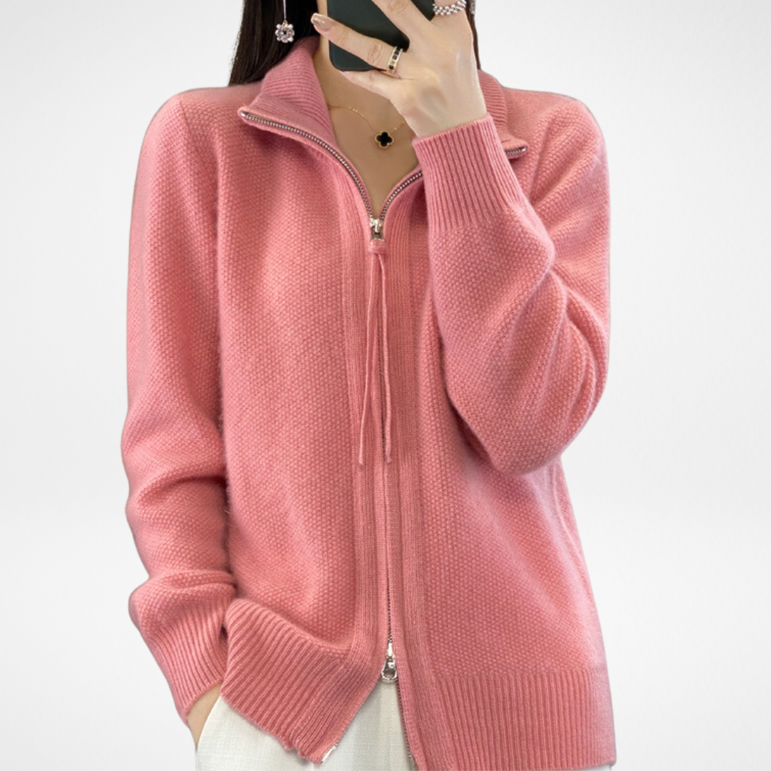 Bertha | Cardigan with zipper