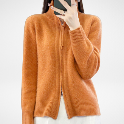 Bertha | Cardigan with zipper