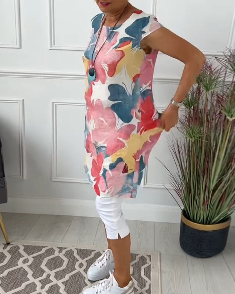 Veda | Casual Floral Dress