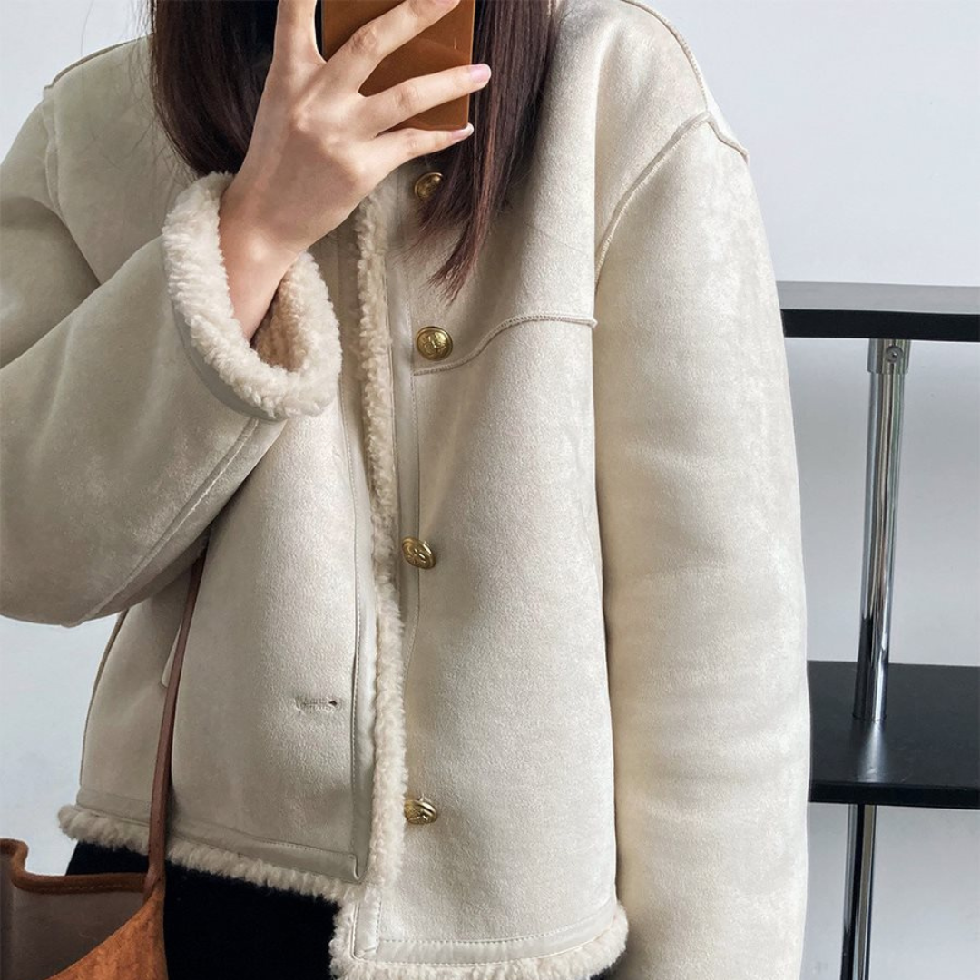 Fiona – Warm Shearling Jacket