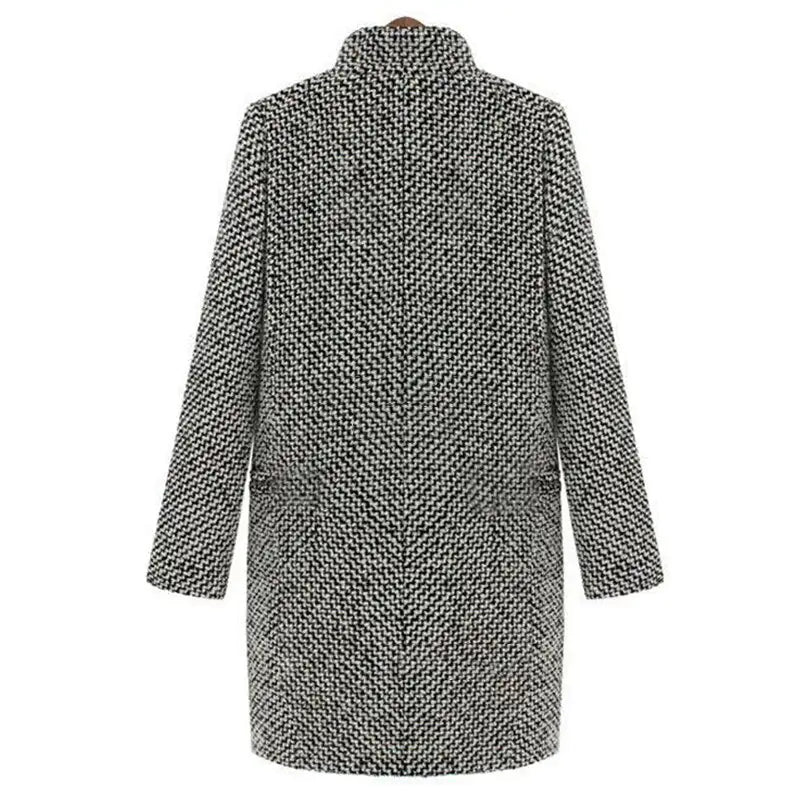 Colette | Long jacket coat made of wool