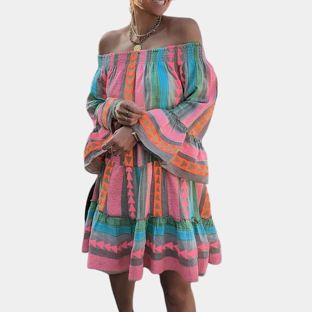 ALINE –  Colorful Summer Dress for Women