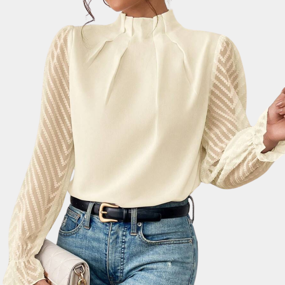 Women's Coastal Elegance Long Sleeve Top