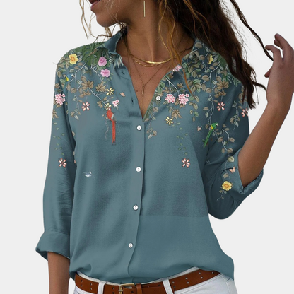 Solveiga Floral Women's Blouse