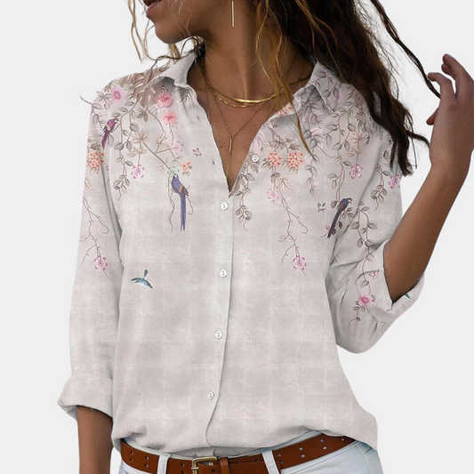 Solveiga Floral Women's Blouse