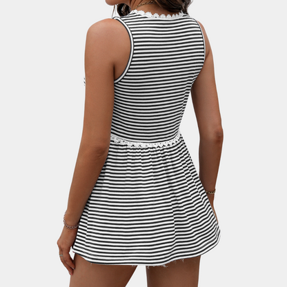 Tereza Striped Knit Tank Top for Women