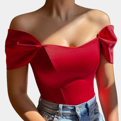 Violeta Elegant off-shoulder top