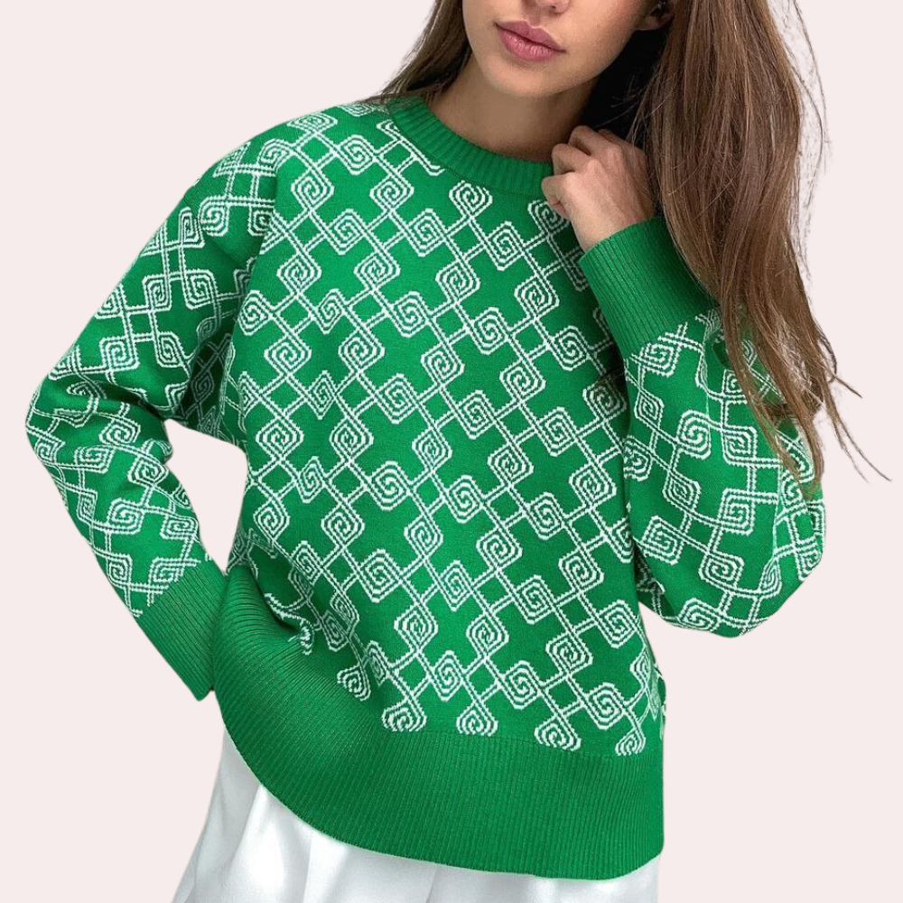 Ameyalli - Comfortable Knitted Women's Sweater