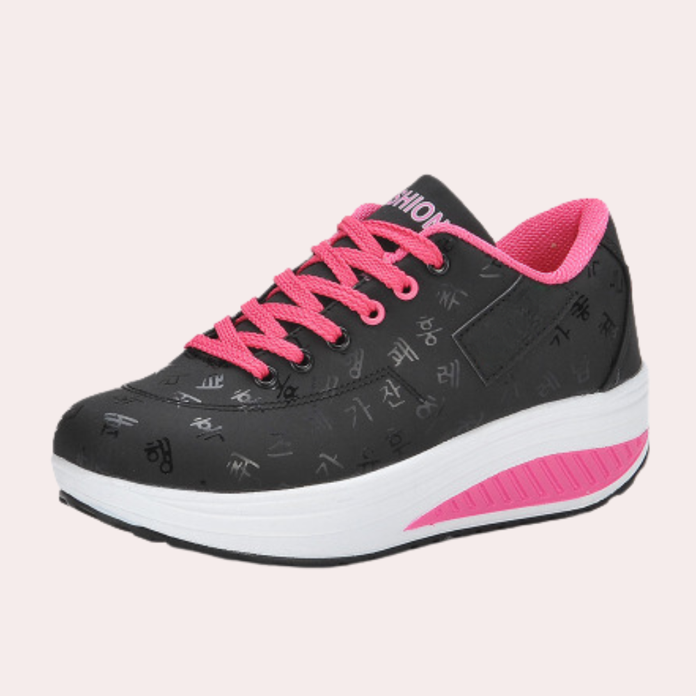 Ana - Synthetic Leather Sneakers