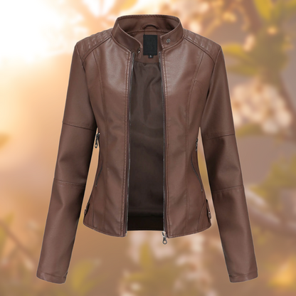 GAIA - LUXURY LEATHER JACKET FOR WOMEN