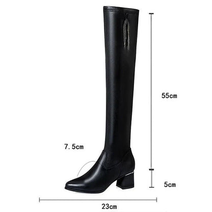 GALA – High Boots with Fleece Lining