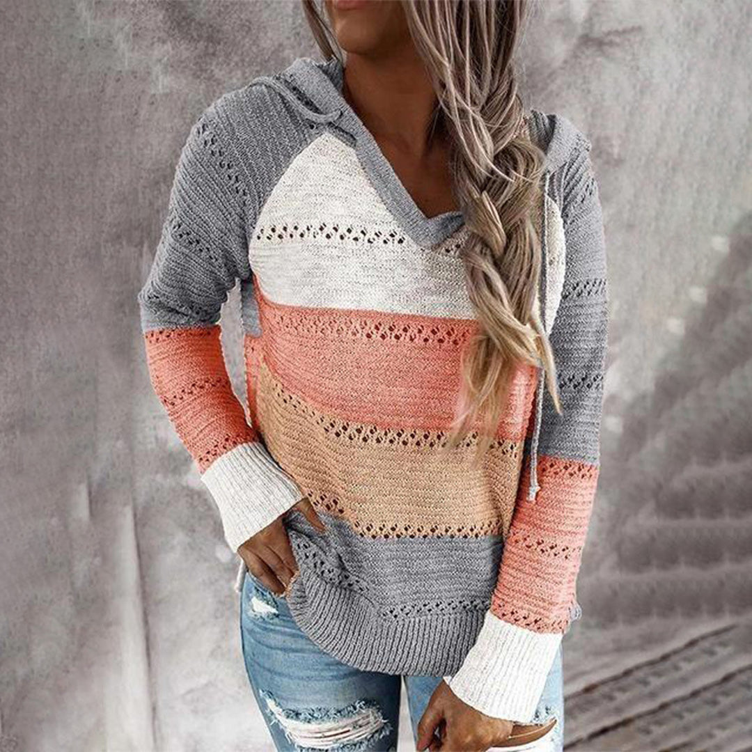 AVALYNN Stylish V-Neck Sweater