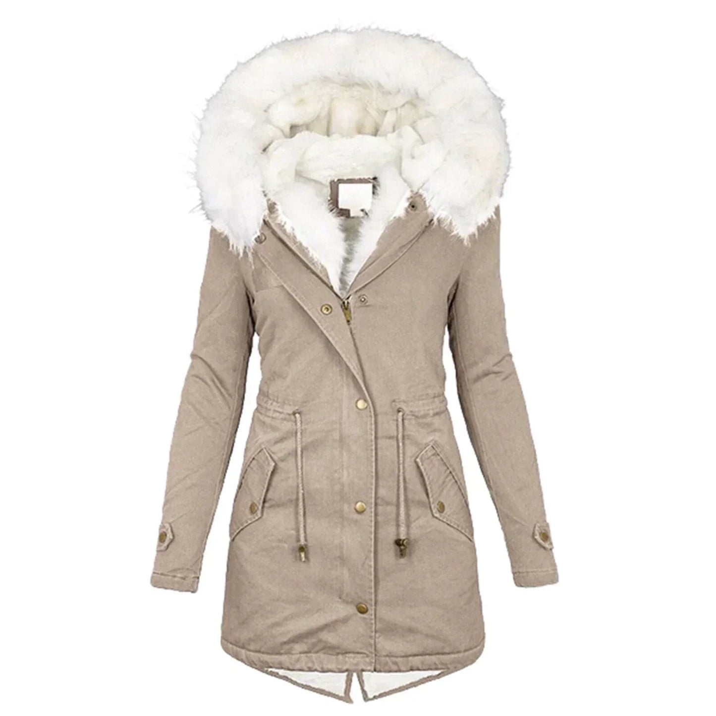 Julia Winter Coat with Fur Lining