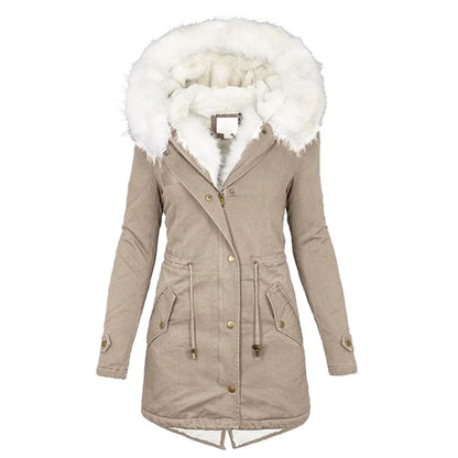 Julia Winter Coat with Fur Lining