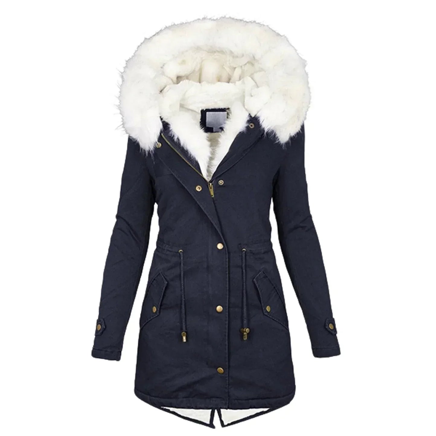 Julia Winter Coat with Fur Lining