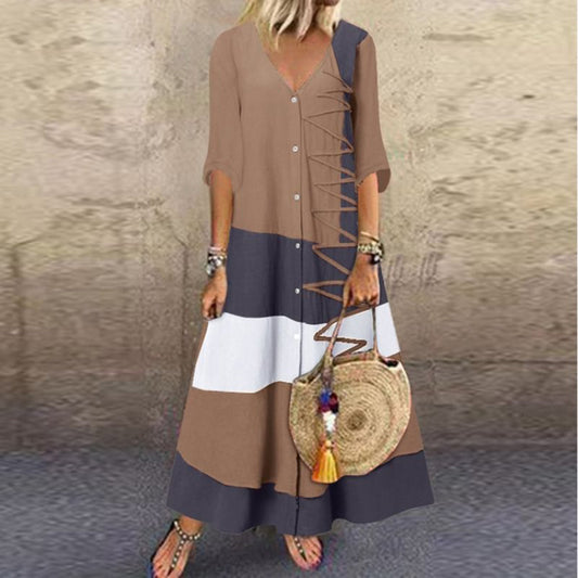 ALTHAIA – Stylish and Elegant Long Dress