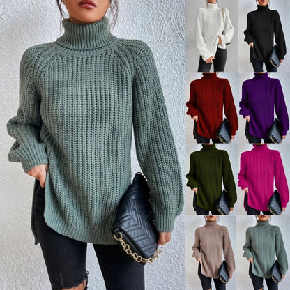 QueenStrick Turtleneck sweater