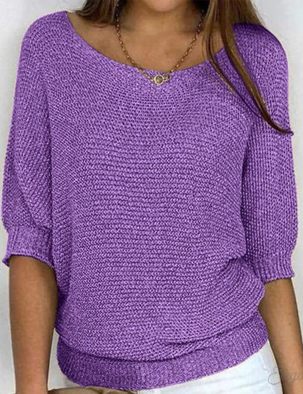 Avalynn – Timeless Cotton Jumper