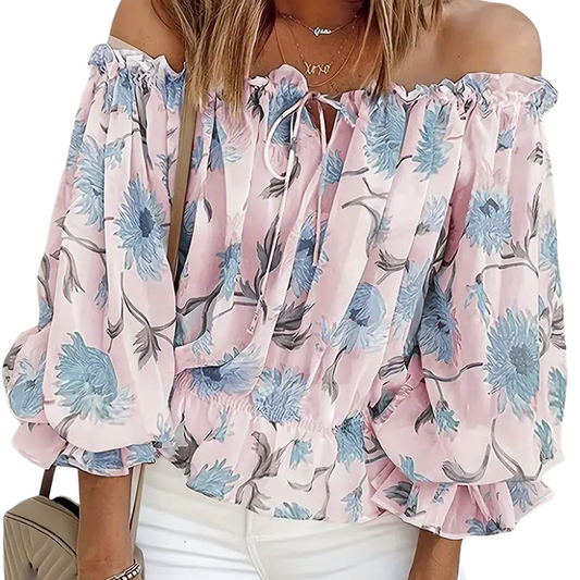 Tatjana Stylish Floral Blouse for Women