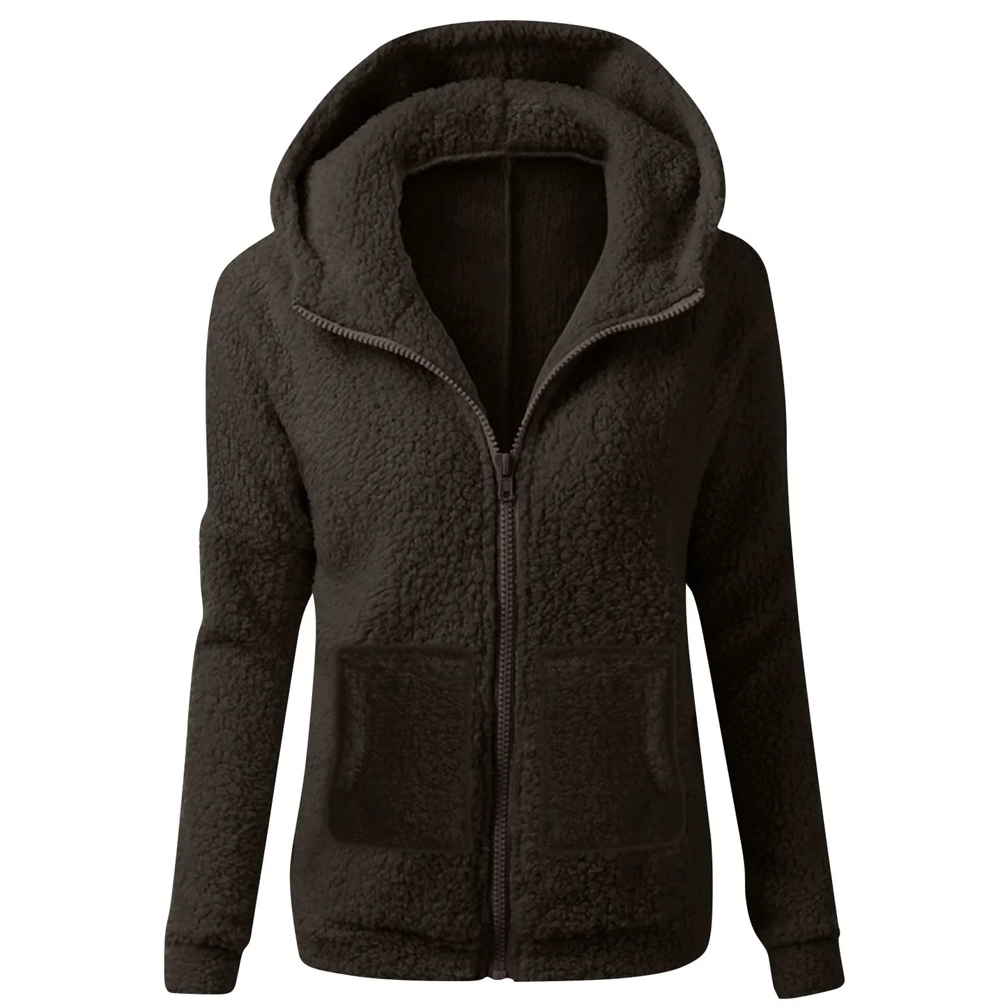 Winter Hoodie in Thickened Fleece