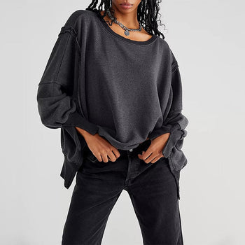 Damia | Patched Sweatshirt