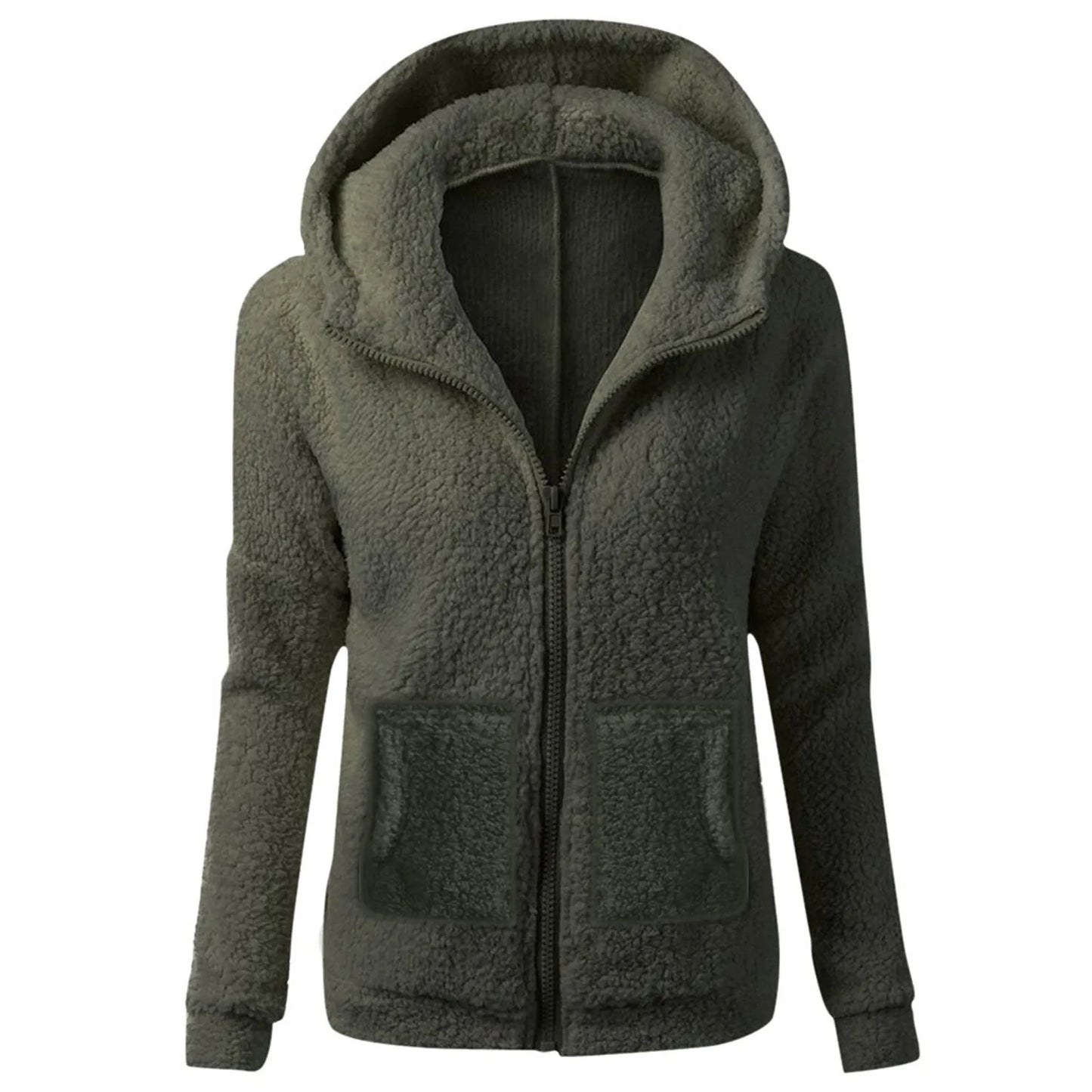 Winter Hoodie in Thickened Fleece