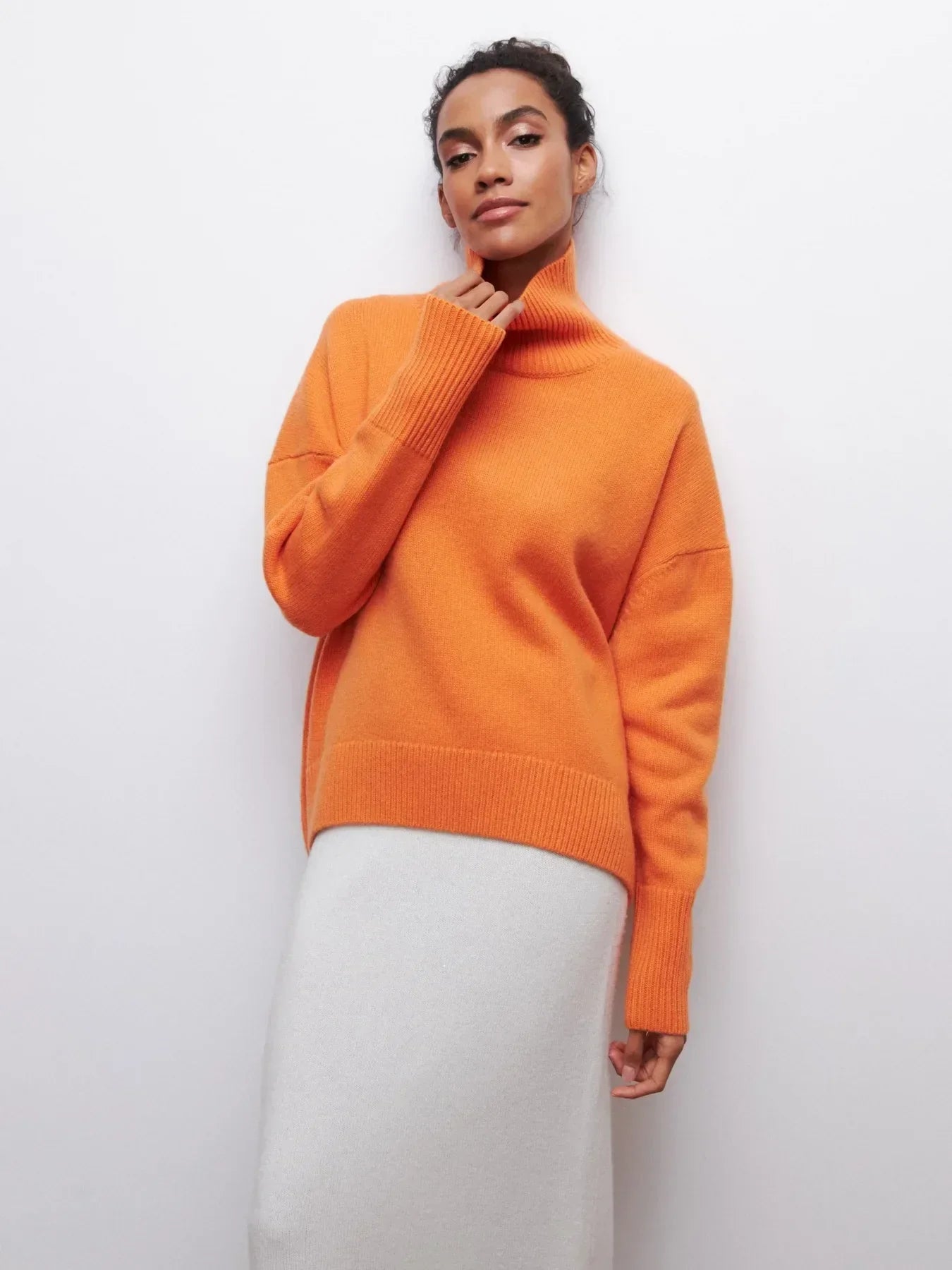 Lara Oversized Turtleneck Sweater