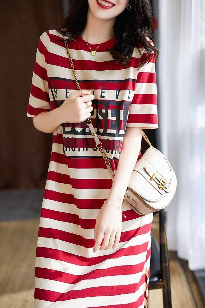 Manuela striped dress