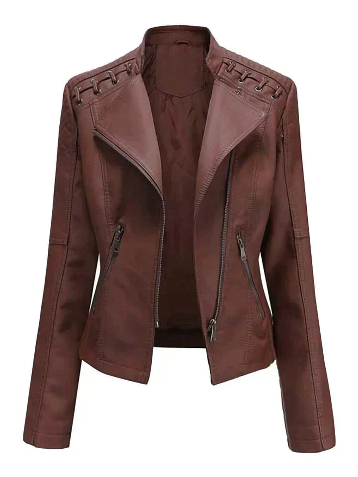 Stylish Women's Biker Jacket