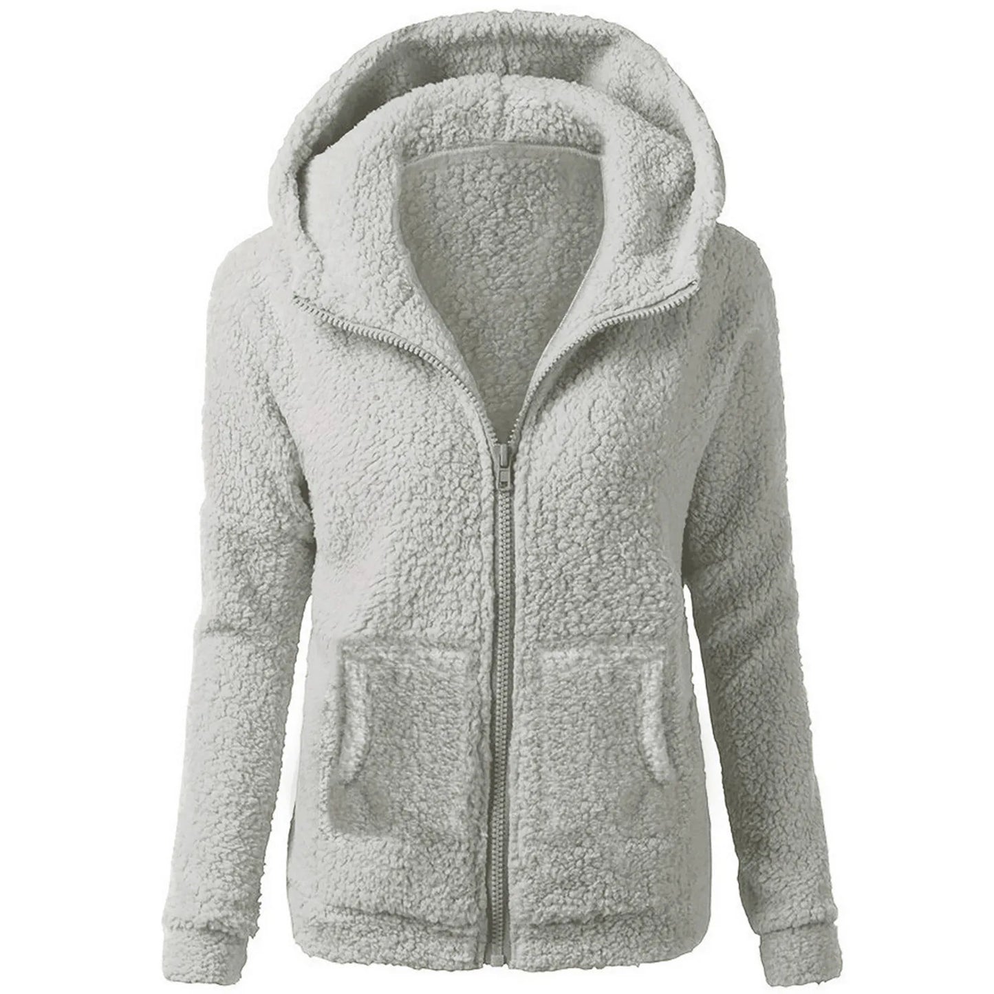 Winter Hoodie in Thickened Fleece