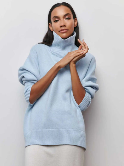 Lara Oversized Turtleneck Sweater