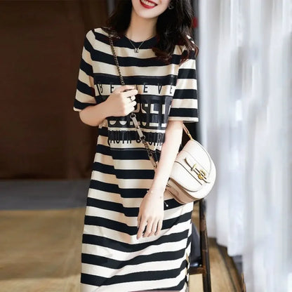 Manuela striped dress