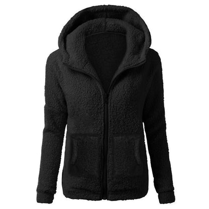 Winter Hoodie in Thickened Fleece