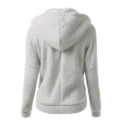 Winter Hoodie in Thickened Fleece