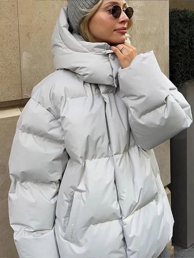 Aura Elegant Puffer Winter Coat for Women