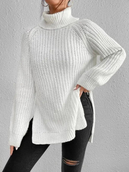 QueenStrick Turtleneck sweater